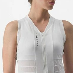 Castelli Anima 4 Sleeveless /ivory Clair Noir -Vtt Électrique Semi-rigide Soldes 2023 castelli anima 4 sleeveless ivory clair noir c
