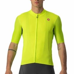 Castelli Endurance Elite Jersey /electric Citron Vert