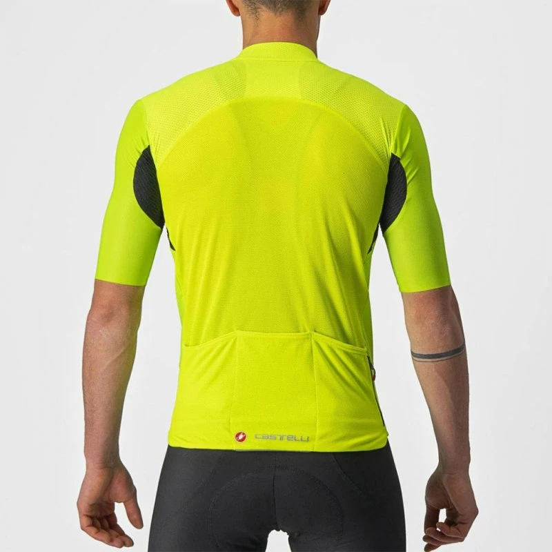 Castelli Endurance Elite Jersey /electric Citron Vert 4 Castelli Endurance Elite Jersey /electric Citron Vert – Image 2