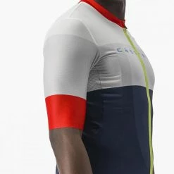 Castelli Sezione Jersey /bleu Blanc -Vtt Électrique Semi-rigide Soldes 2023 castelli sezione jersey bleu blanc d