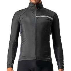 Castelli Squadra Strech Veste /clair Noir Foncé Gray