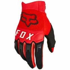 Fox Dirtpaw Glove /fluorescent Rouge
