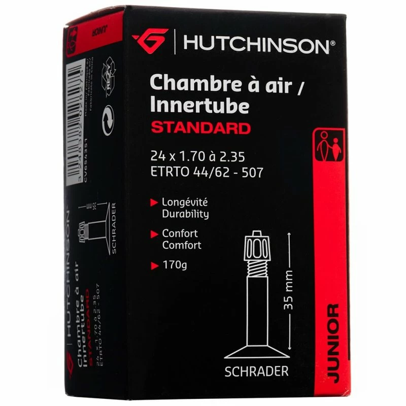 HUTCHINSON CAA 24 X 1,7 à 2,35 Valve 35mm 2 HUTCHINSON CAA 24 X 1,7 à 2,35 Valve 35mm