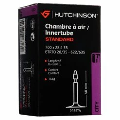 HUTCHINSON CAA 700 X 28 à 35 Valve 48mm