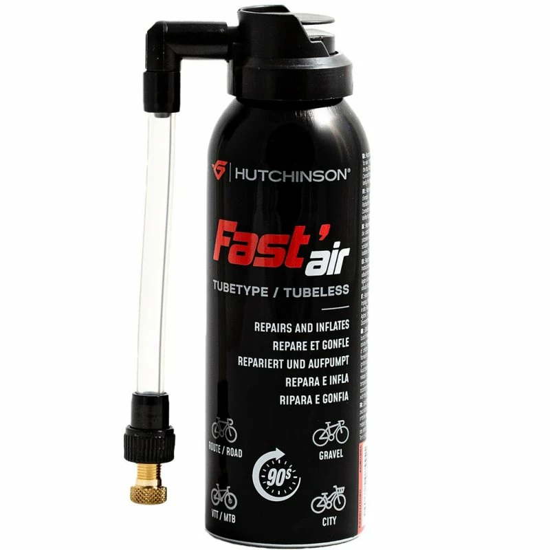 HUTCHINSON Spray Latex Avec Embout à Visser Fast Air TT TL 3 HUTCHINSON Spray Latex Avec Embout à Visser Fast Air TT TL