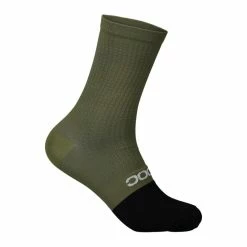 POC Flair Sock Mid /epidote Vert Uranium Noir