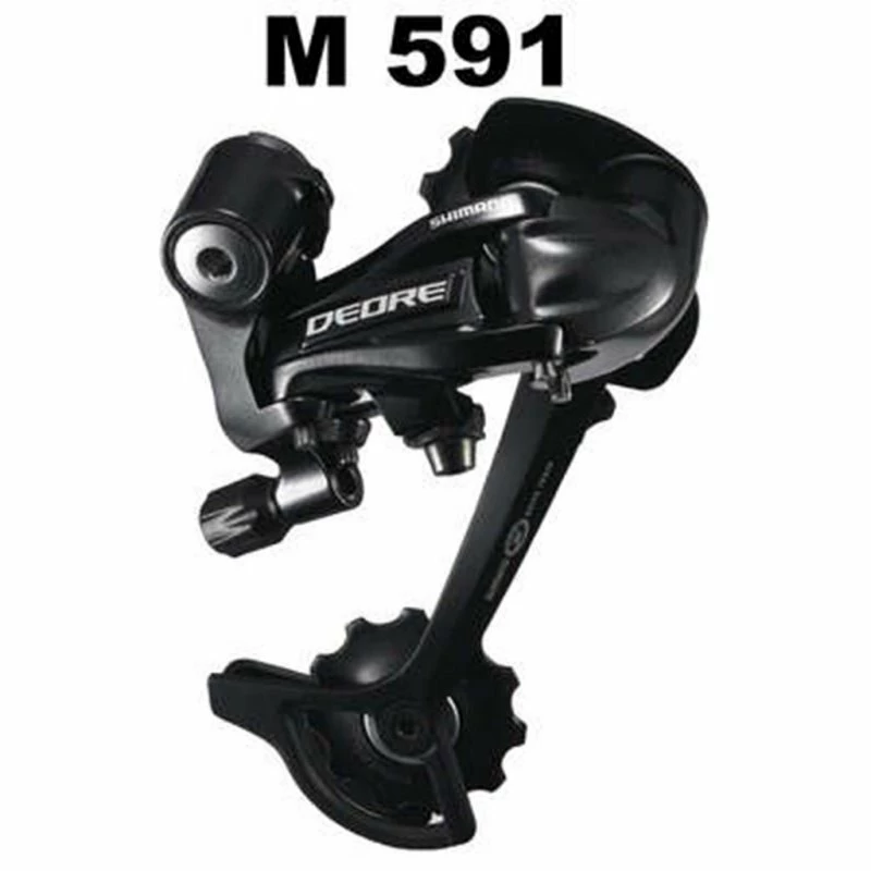 Shimano Derailleur Arriere RD-M591-SGS Deore 9V 3 Shimano Derailleur Arriere RD-M591-SGS Deore 9V